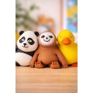 Keycraft Sand Stretch Bundle Duck Sloth Panda Viral